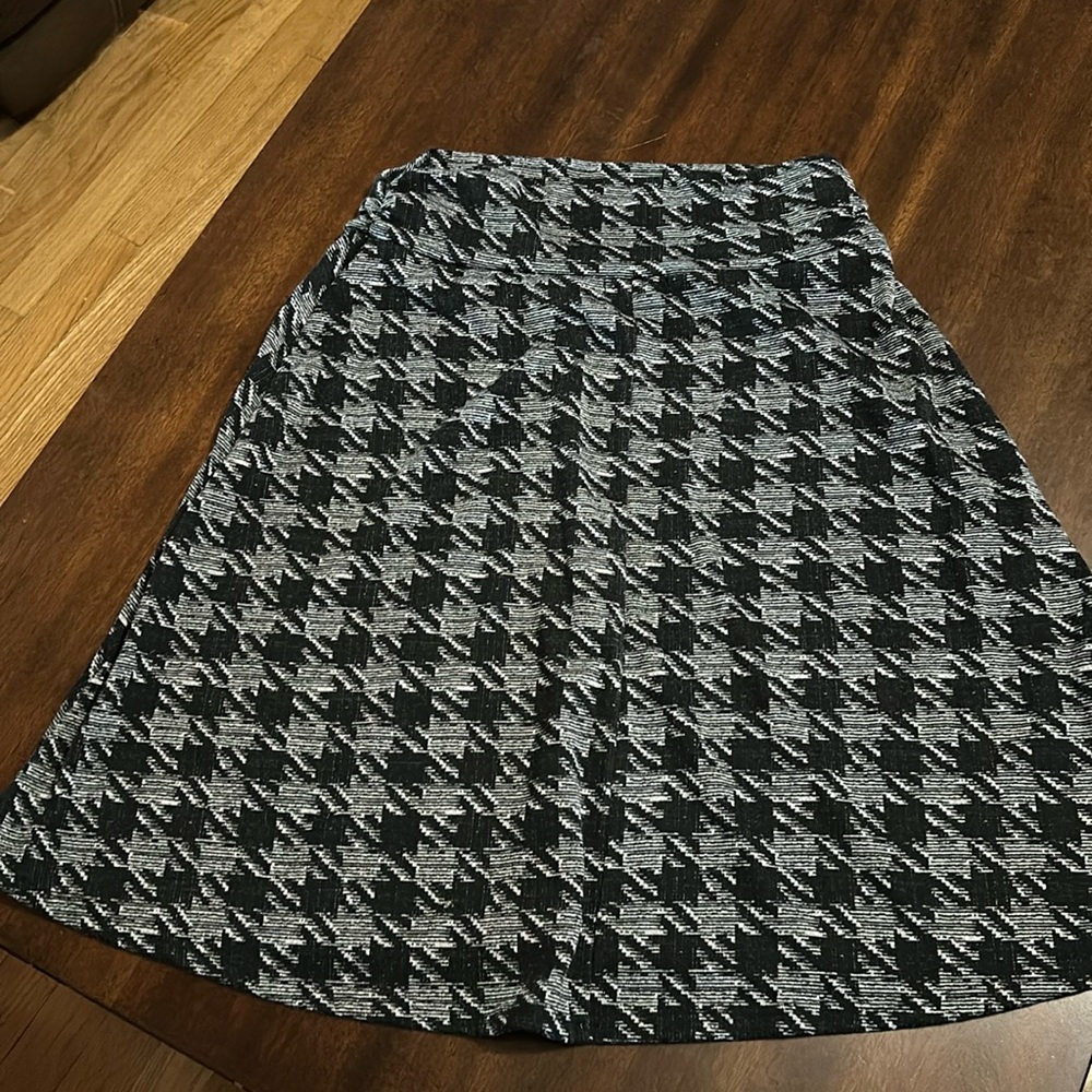 Soft polyester spandex skirt